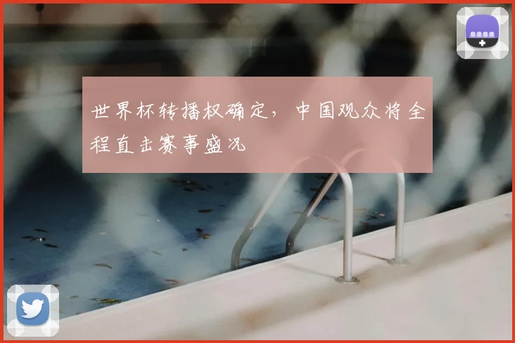 世界杯转播权确定，中国观众将全程直击赛事盛况